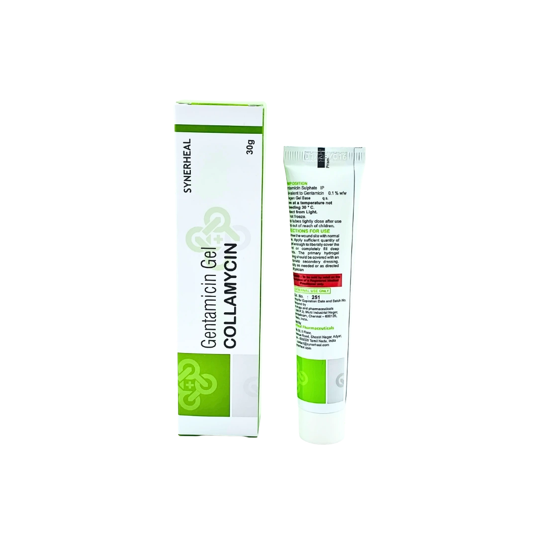 Collamycin Gentamicin Collagen Gel 2