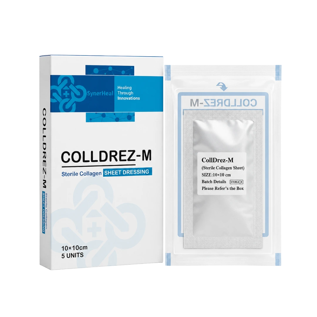 Colldrez M Collagen Sheet for burn ai 2