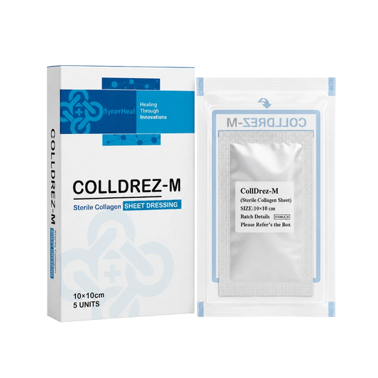 Colldrez M Collagen Sheet for burn ai 2