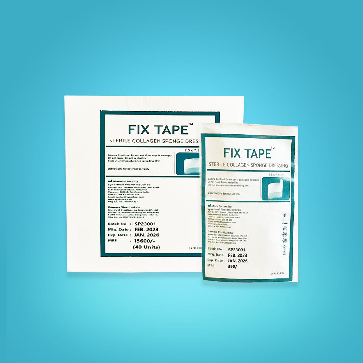 Fixtape Fix Tape – Synerheal Pharmaceuticals